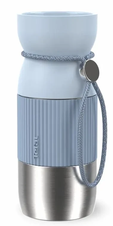 Термокружка Tefal N2191610 BeYou Cup Shape 0,36 л голубая